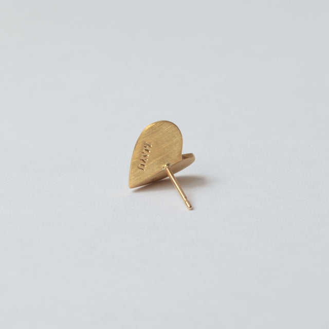 Small heart pierce (gold) pave