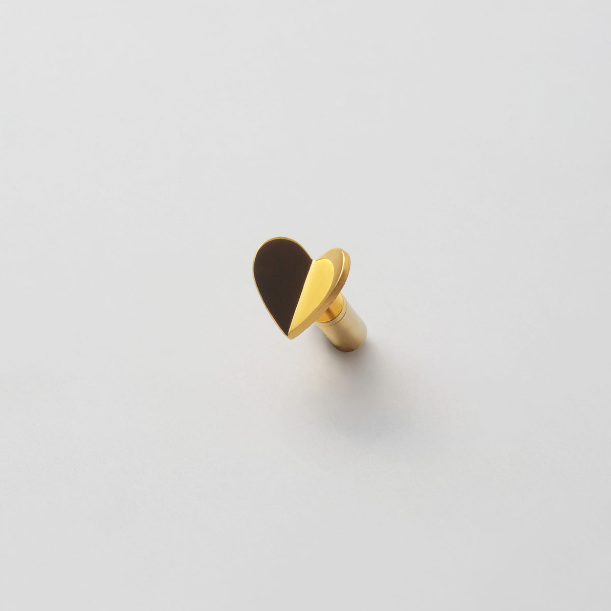 Small heart pierce (gold) – MAYU online store