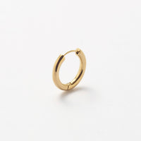 Hoop pierced earring (gold)