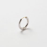 Hoop pierced earring (silver)