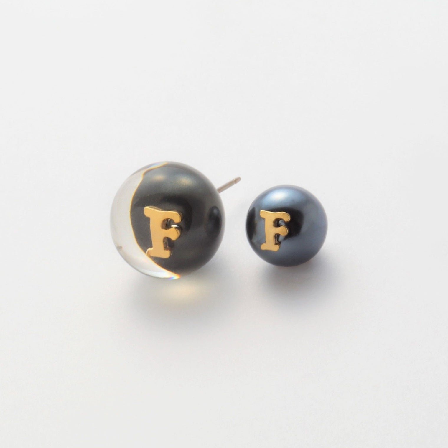 Initial inclusion pierce (black)