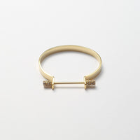 Collar bar  bangle (6mm width)