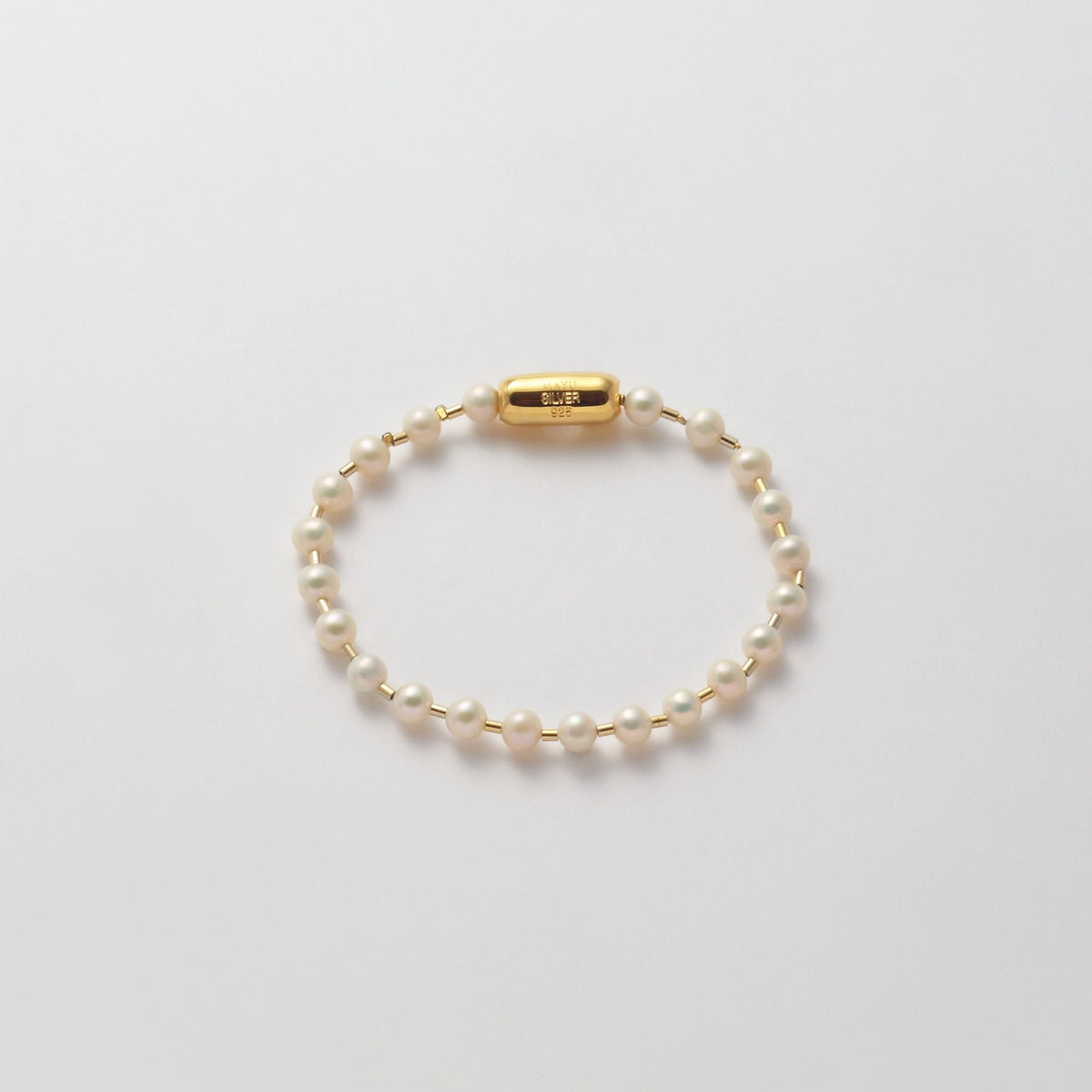 freshwater pearl ball chain bracelet – MAYU online store
