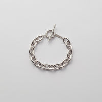 Volume chain bracelet (silver)