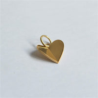 Middle heart charm (gold)