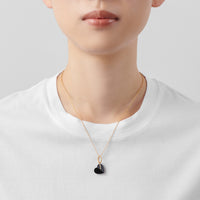 Heart charm (Onyx)