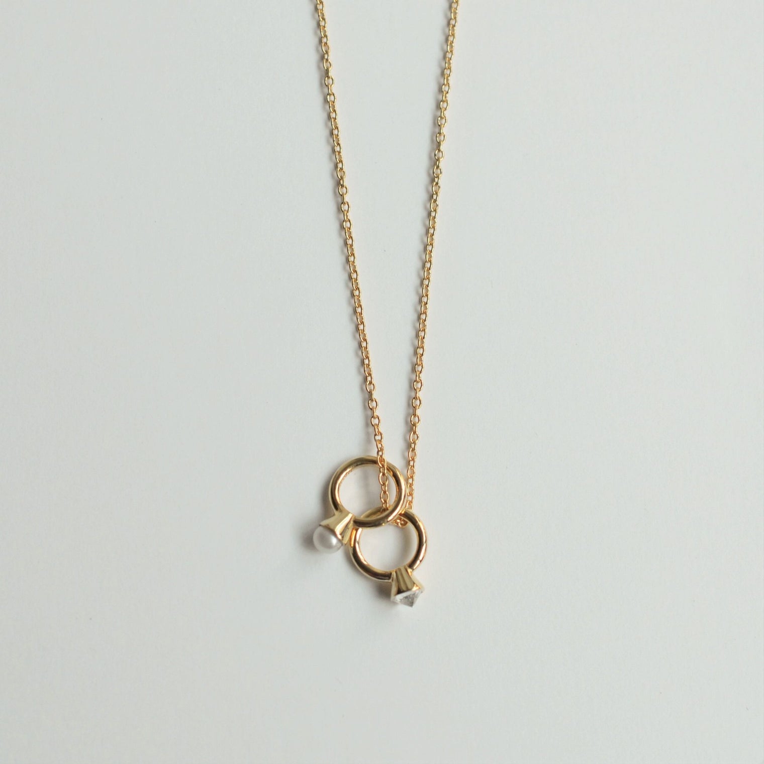 Baby ring charm (Cubic zirconia)