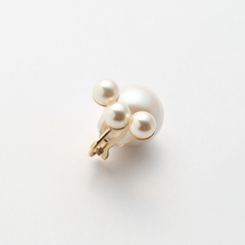 three pearl earring(large)