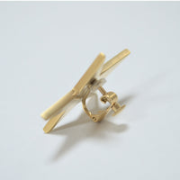 star earring ( large )