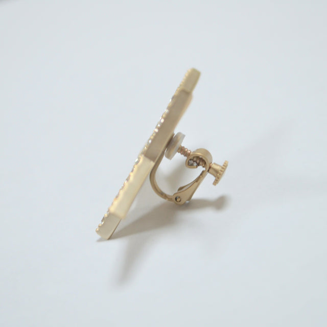 star earring ( large / pave)
