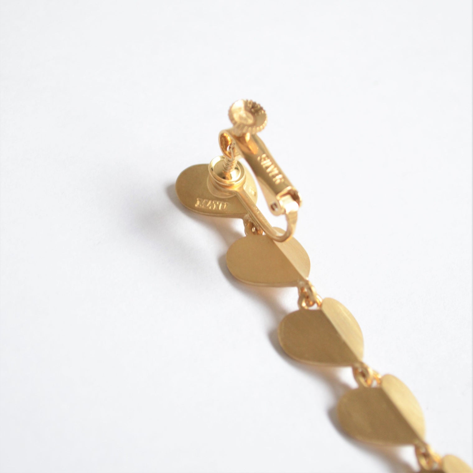 5 hearts earring
