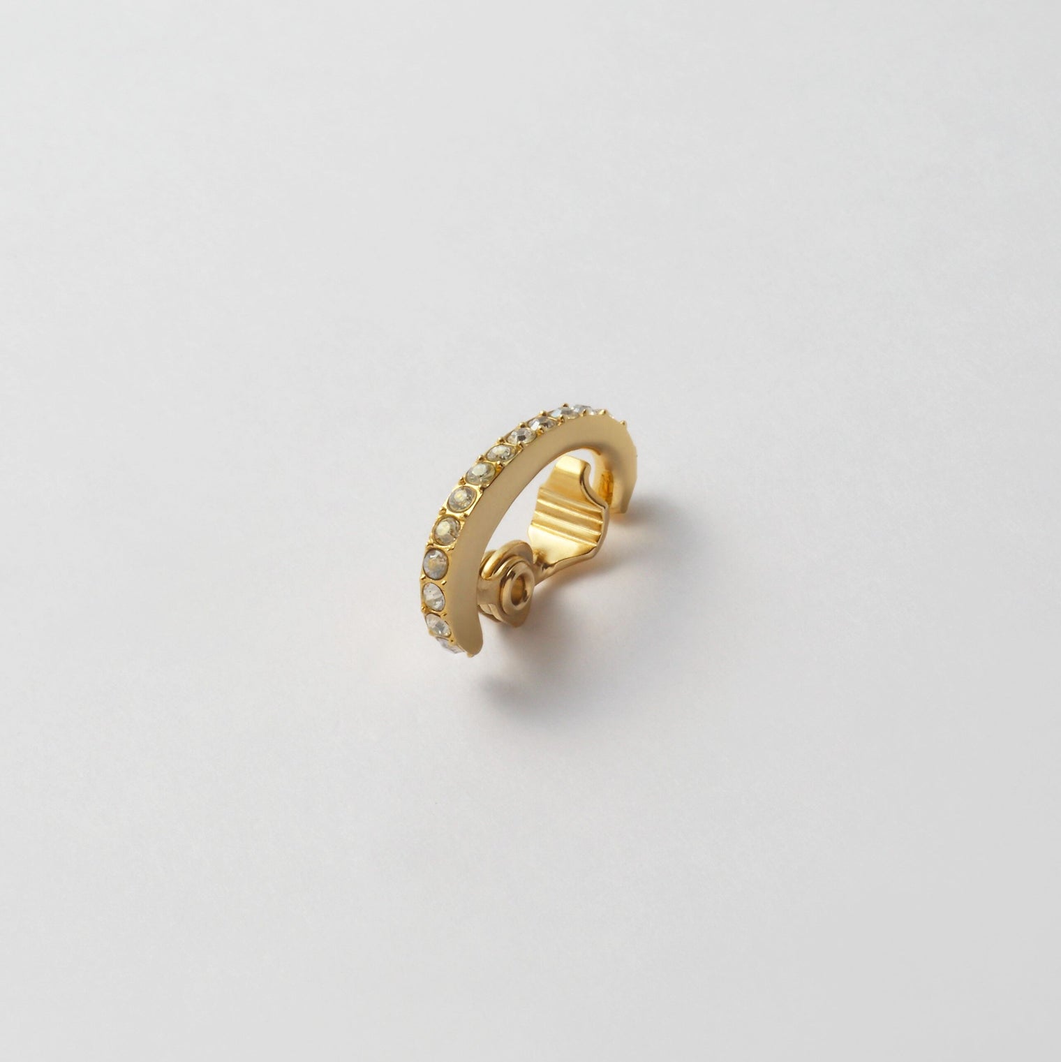crystal glass earring