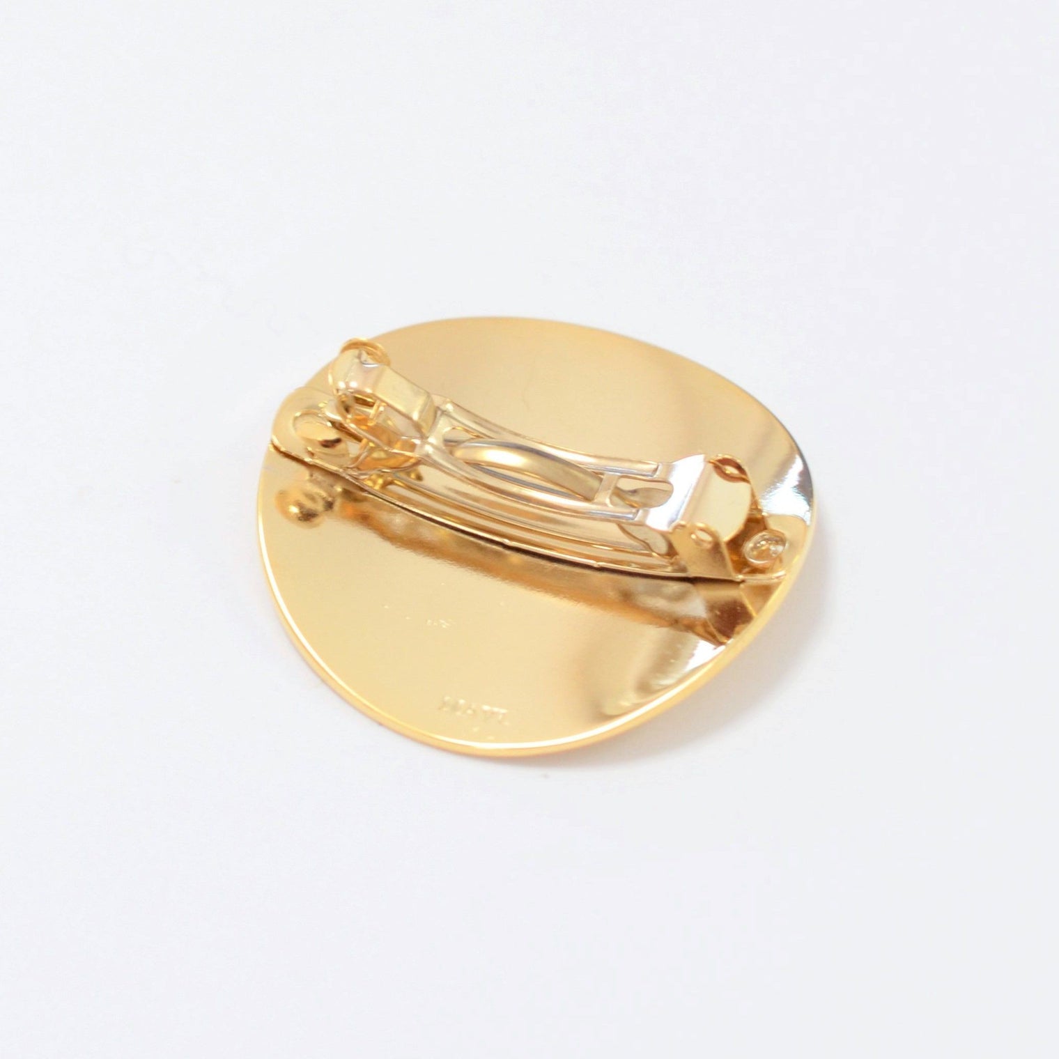 moon hair jewelry (40mm moon/ mirror gold)
