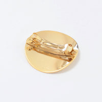 moon hair jewelry (40mm moon/ mirror gold)