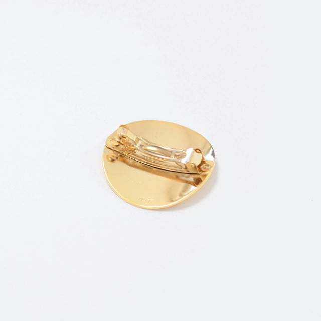 moon hair jewelry (40mm moon/ mirror gold)