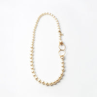 pearl necklace (6mm×8mm pearl / 38cm)
