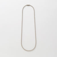3.5mm ball chain necklace (silver)