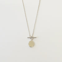signet necklace (silver / silver925)