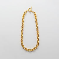 Volume chain necklace (gold)