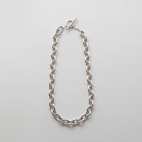 Volume chain necklace (silver)