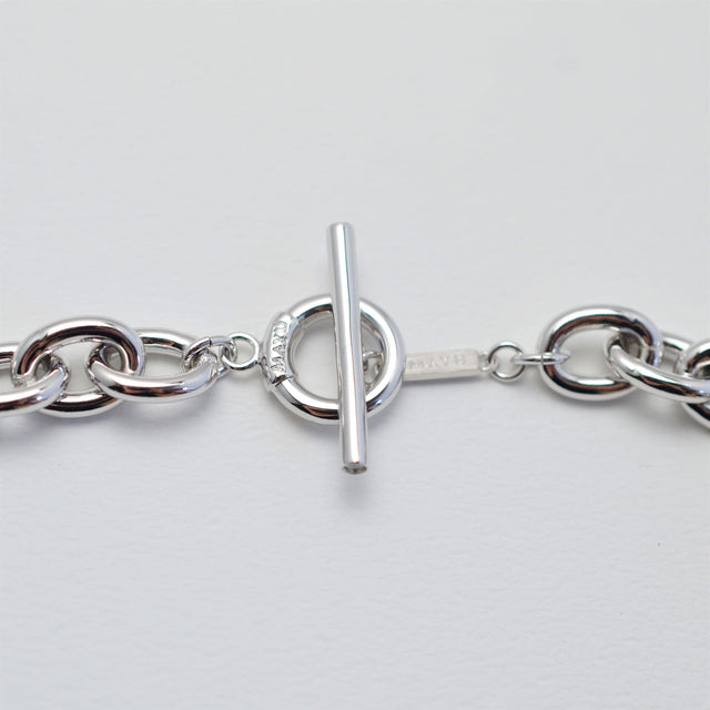 Volume chain necklace (silver)