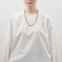 3.5mm long ball chain necklace (gold / 180cm)