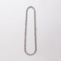 3.5mm long ball chain necklace (silver / 180cm)