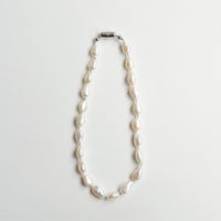 LIMITED COLLECTION 【Freshwater pearl ball chain necklace (middle)】