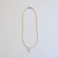 LIMITED COLLECTION 【Baroque pearl ball chain necklace (tiny)】