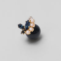 bijoux crystals pearl pierce