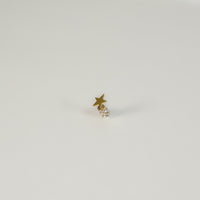 Tiny star pierce (gold)