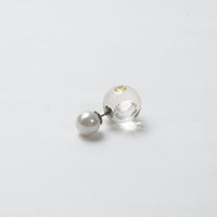 inclusion pierce (cubic zirconia / clear / yellow)