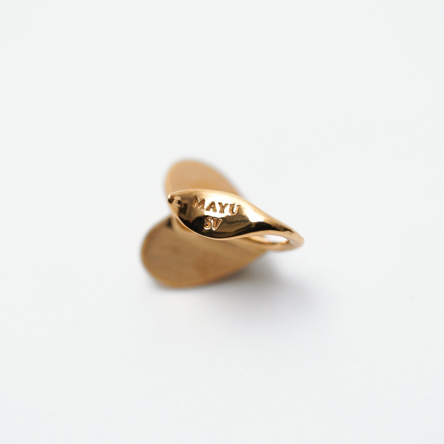 Small heart earring ( Gold )