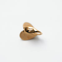 Small heart earring ( Gold )