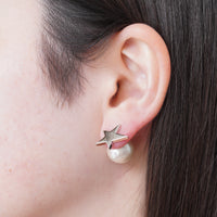 star pierce (small / silver)