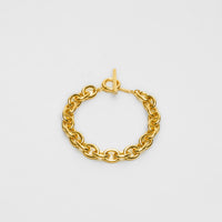Volume chain bracelet (gold)