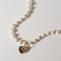 mini Heart charm ( Smoky quartz）