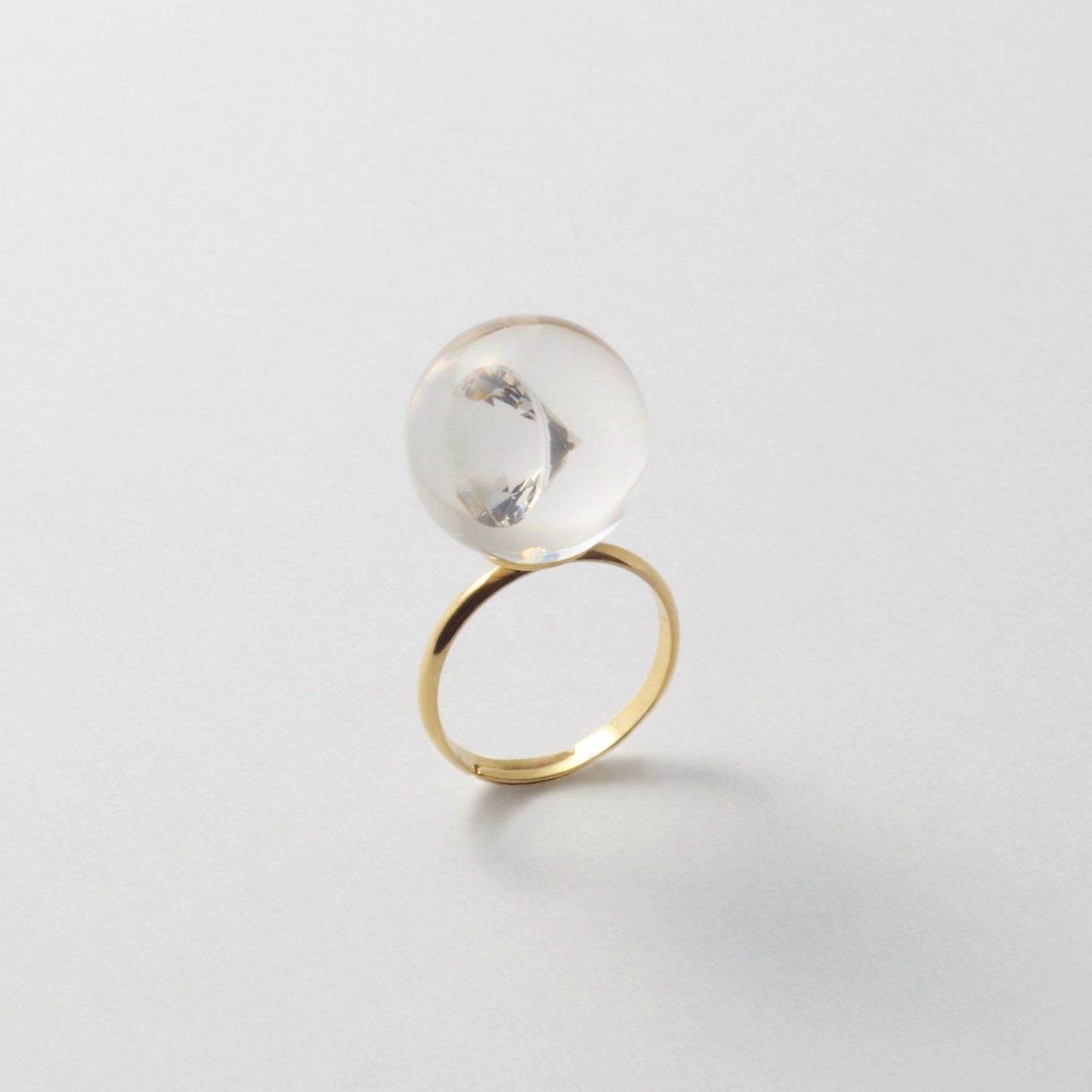 inclusion ring(cubic zirconia)